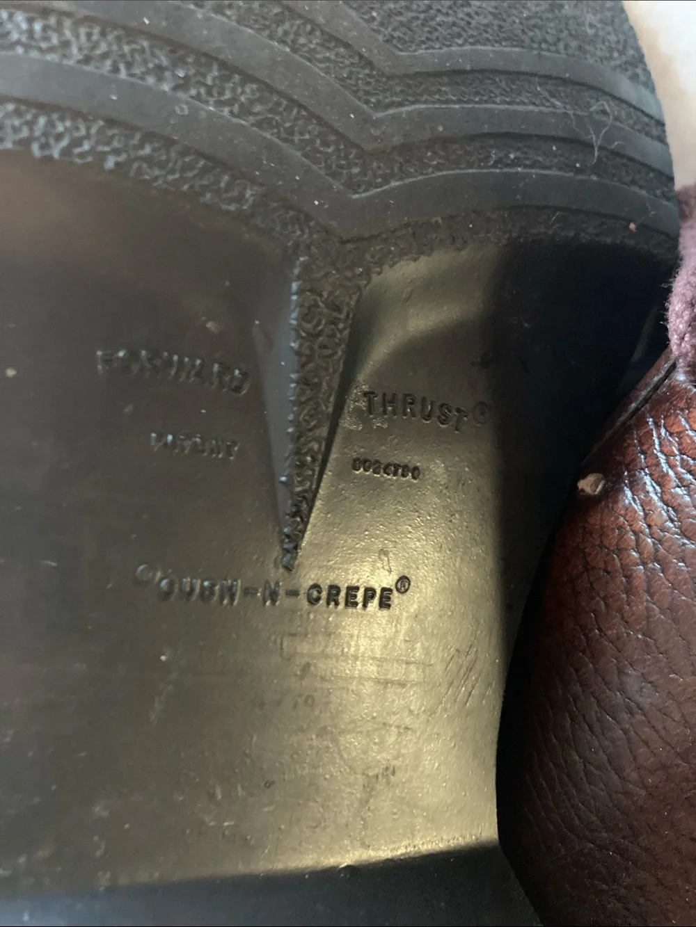 Men's Leather dress shoe - Dark Brown